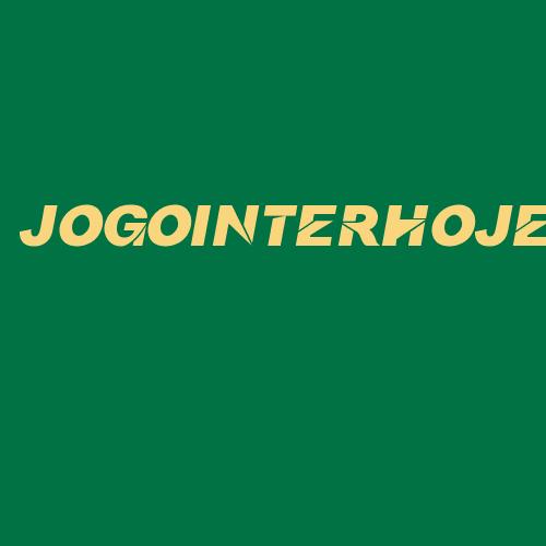 Logo da JOGOINTERHOJE