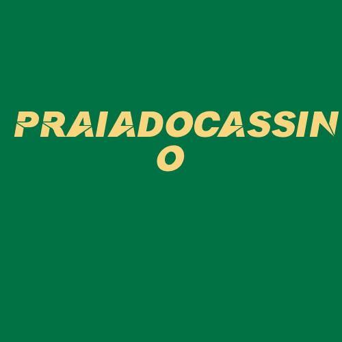 Logo da PRAIADOCASSINO